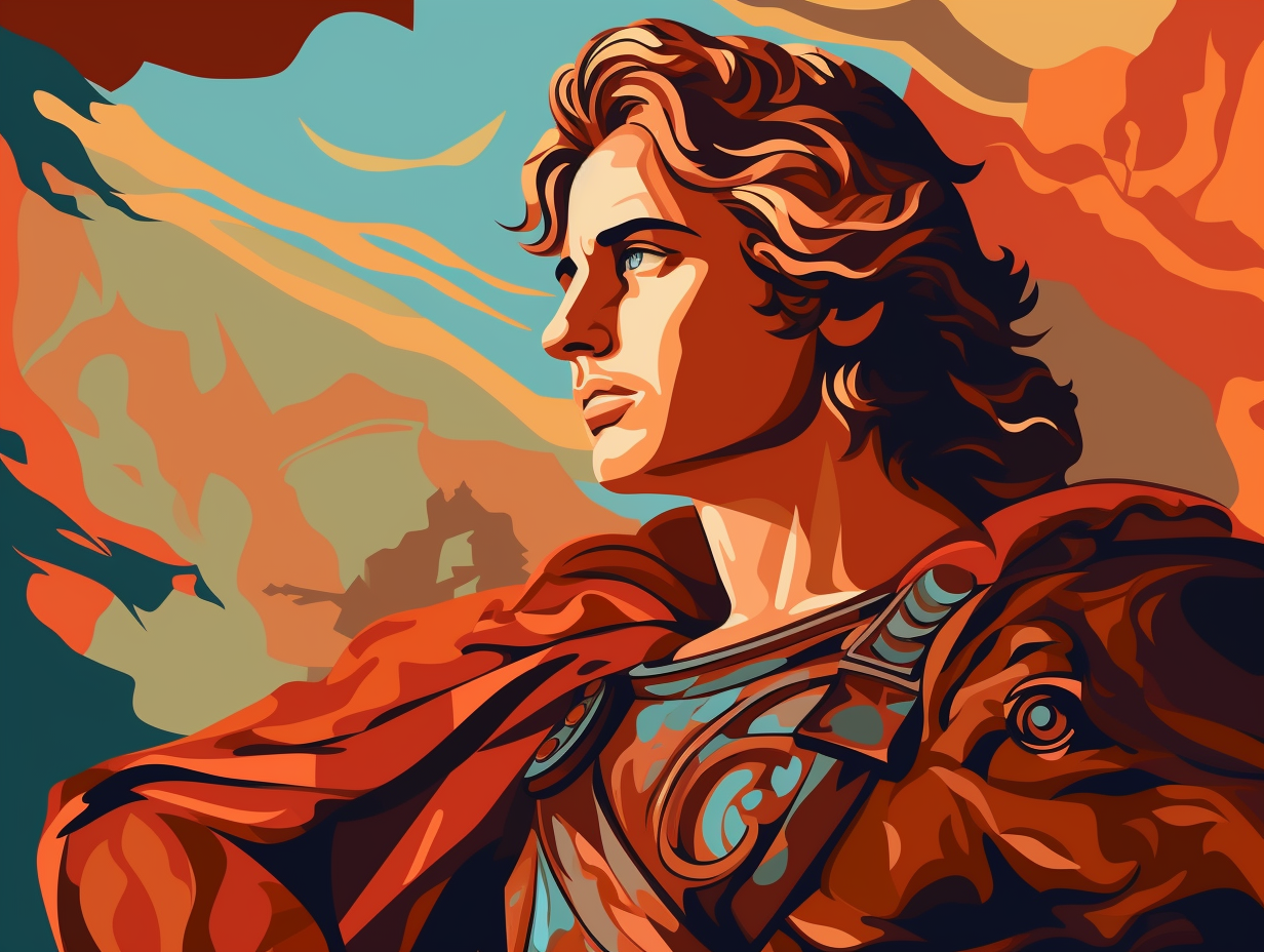 illustration of alexander-the-great