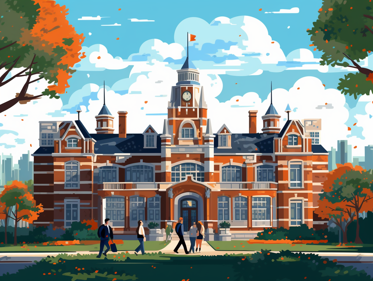 illustration of auburn-university