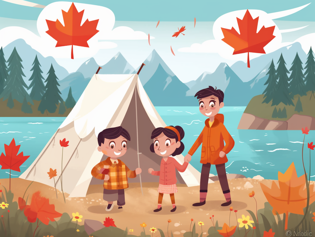 illustration of canada-for-kids
