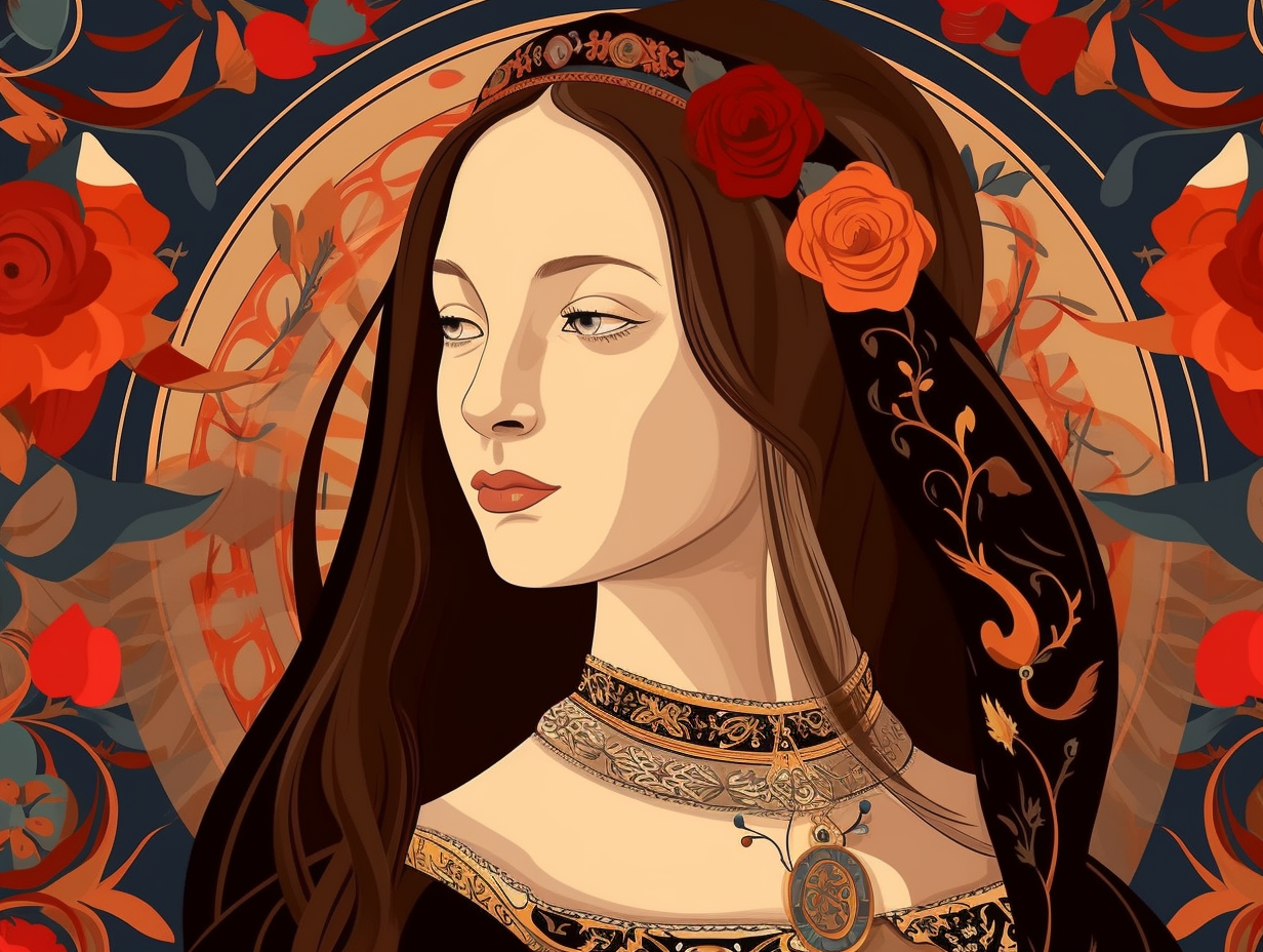 illustration of catherine-of-aragon