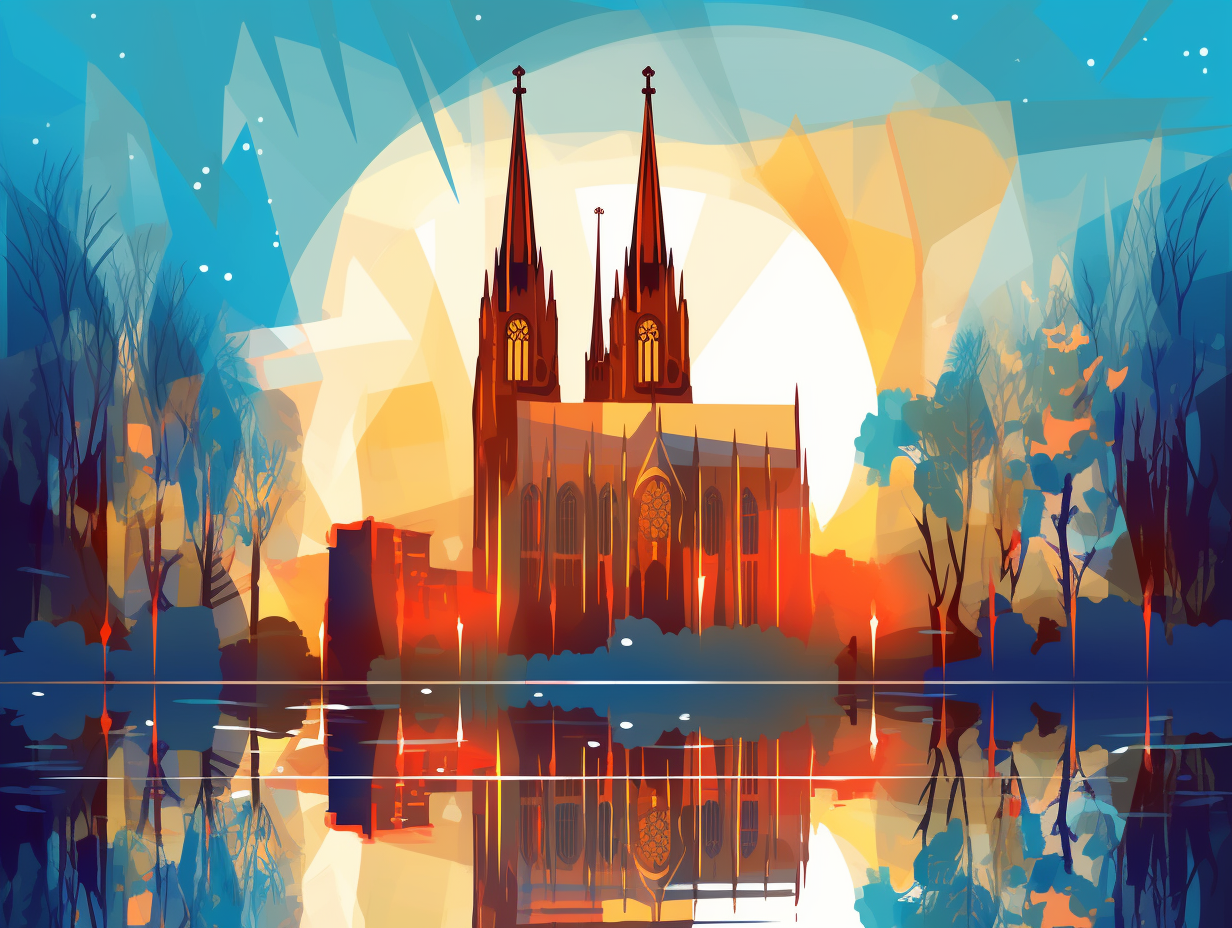 illustration of cologne-cathedral