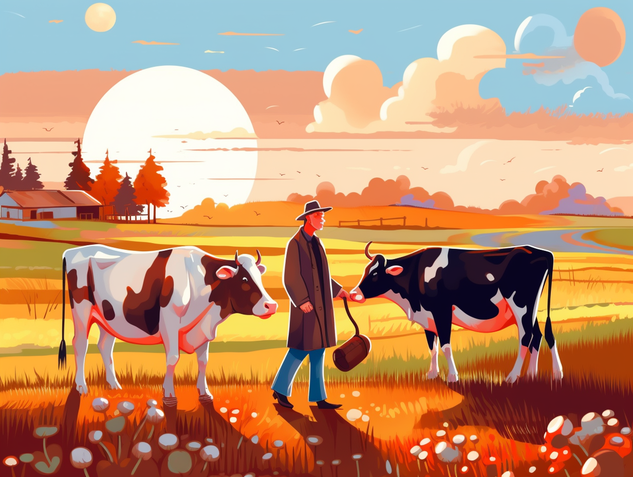 illustration of dairy