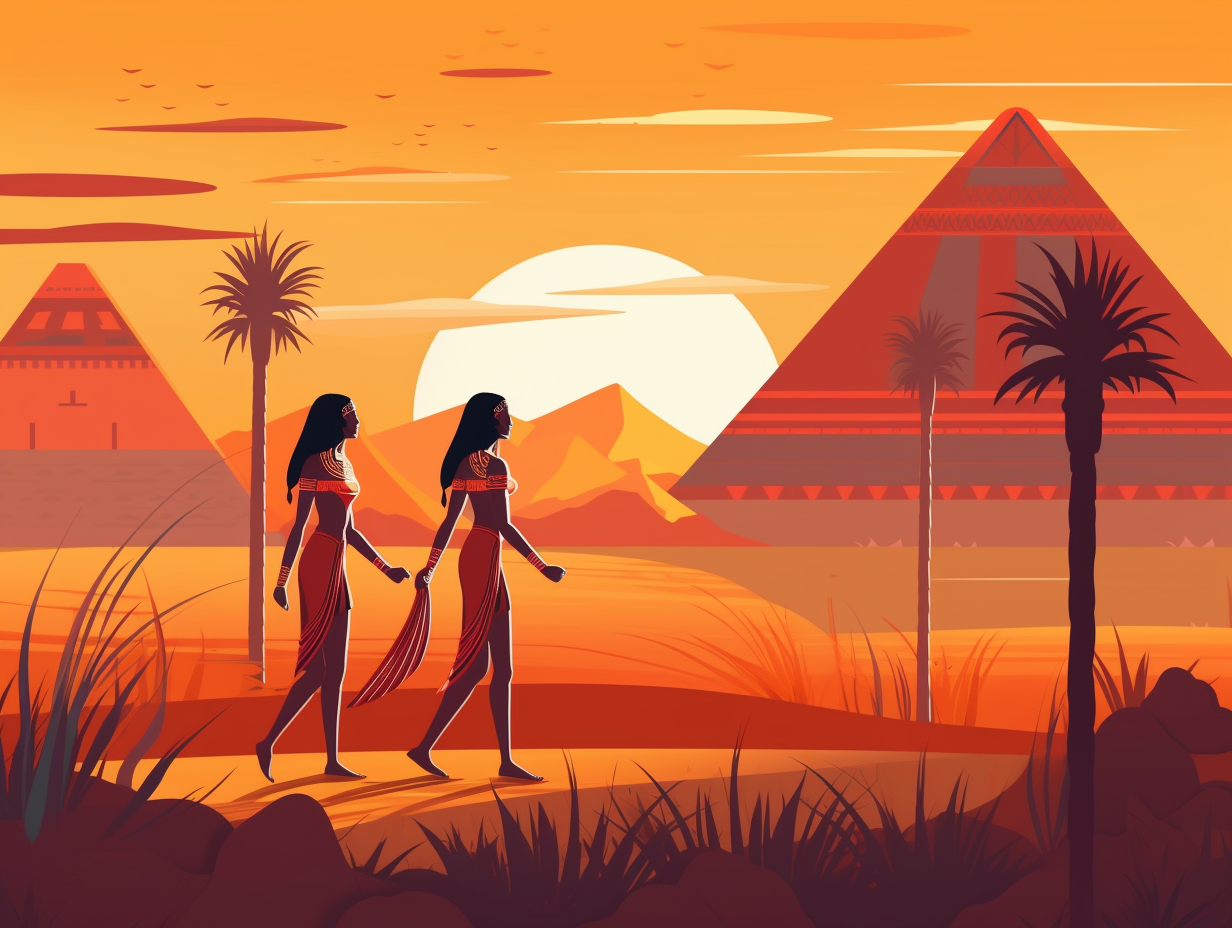 illustration of egypt