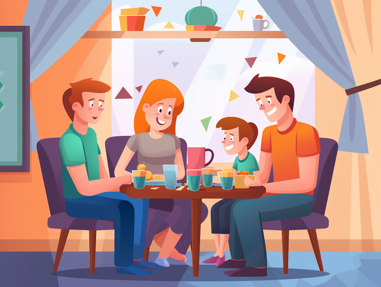 illustration of family-guy