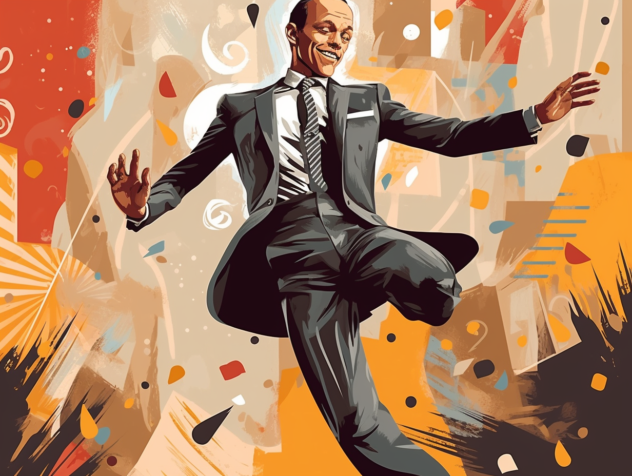 illustration of fred-astaire