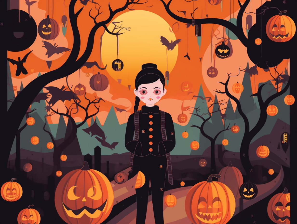 illustration of halloween