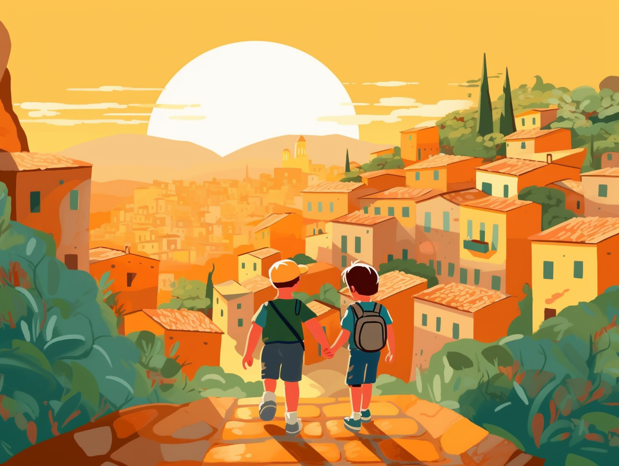 illustration of italy-for-kids