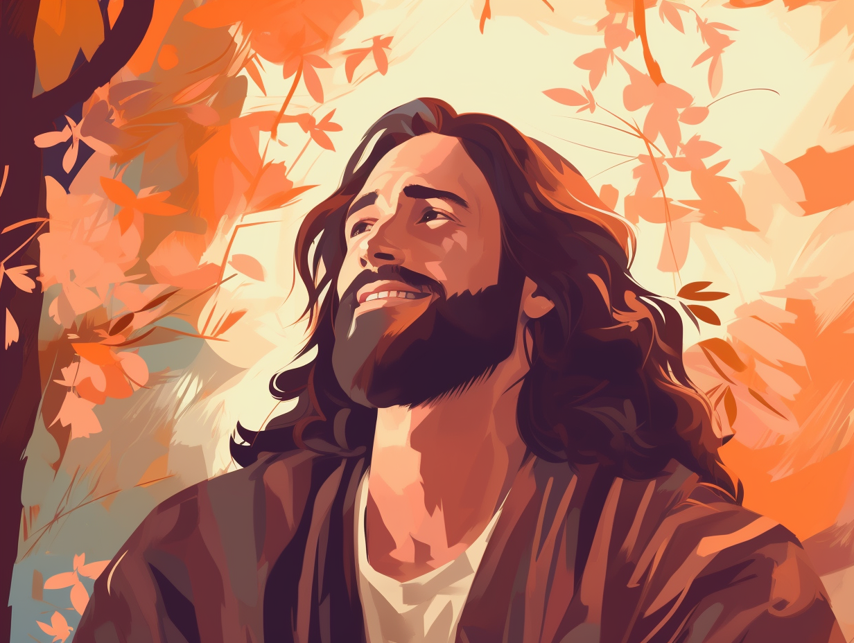 illustration of jesus