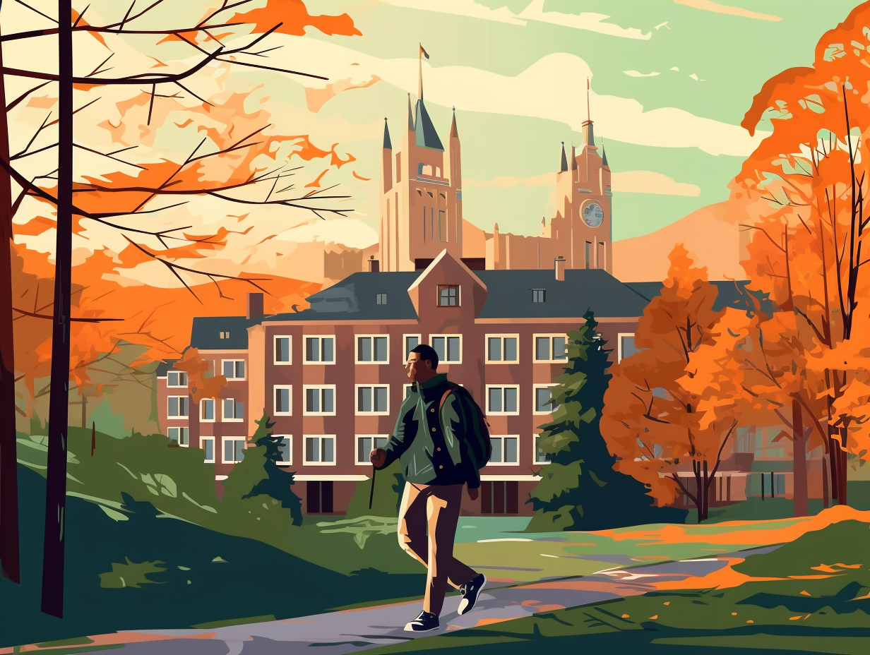 illustration of lehigh-university