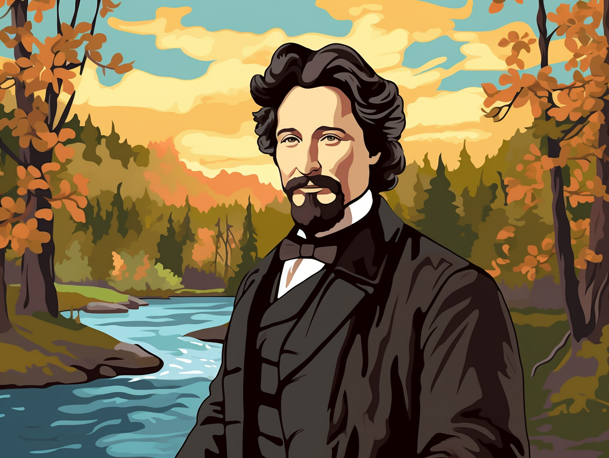 illustration of louis-riel