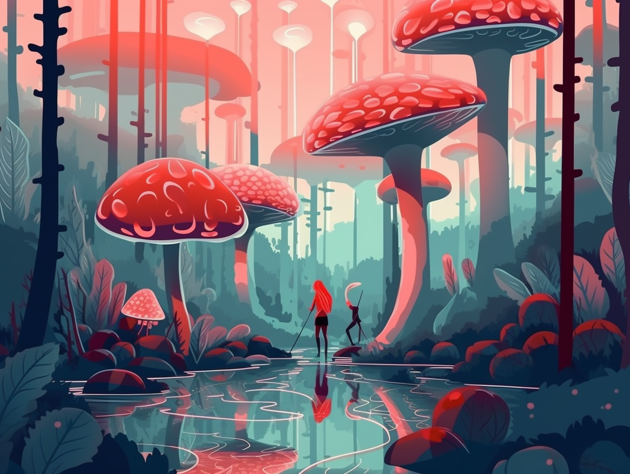 Mushroom Superheroes