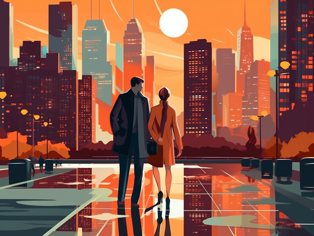 illustration of new-york