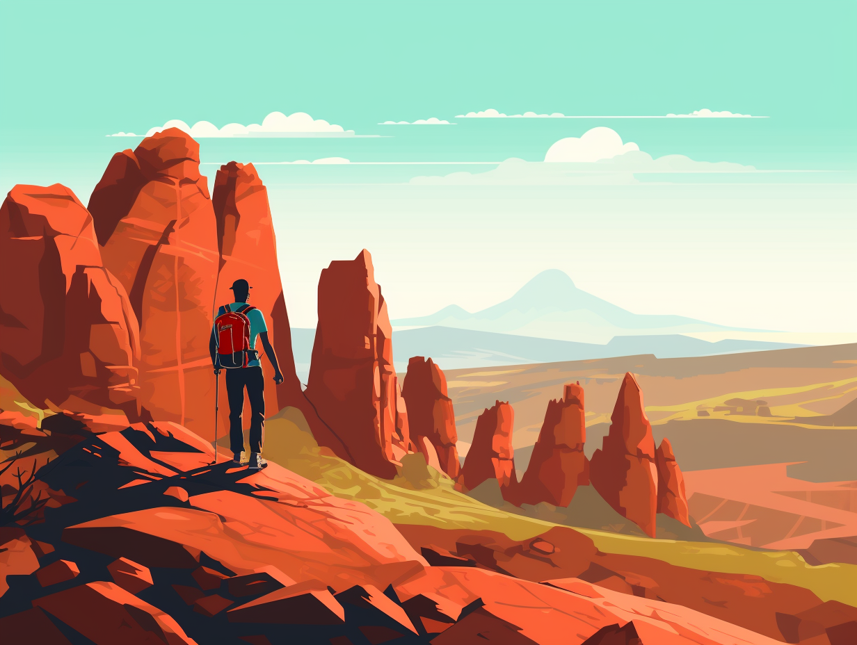 illustration of pikes-peak