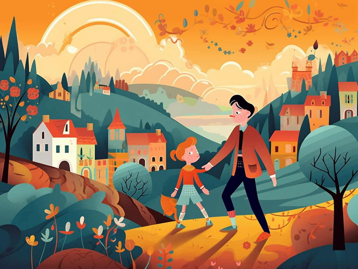 illustration of portugal-for-kids