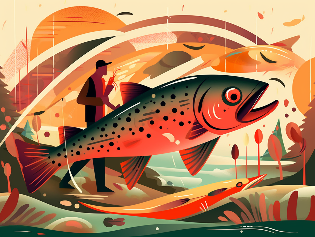 Glamorous Trout Angler's Dream