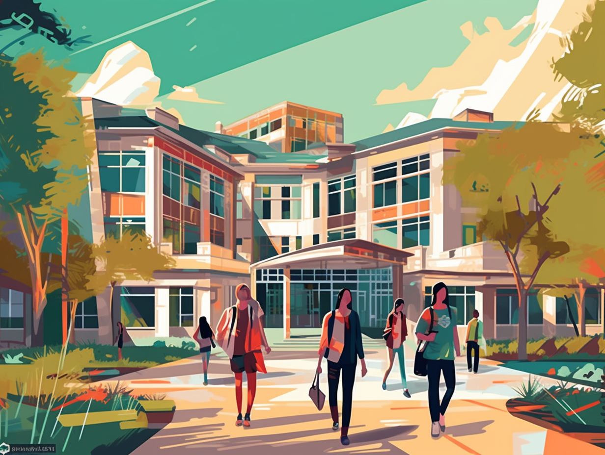 illustration of sacramento-state-university