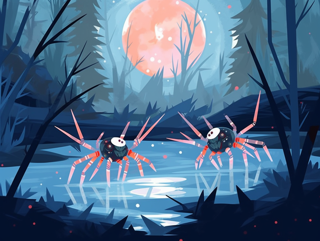 illustration of sea-spiders