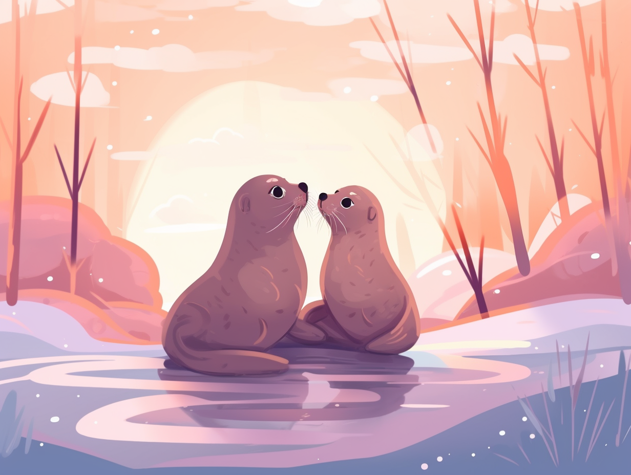 illustration of seals