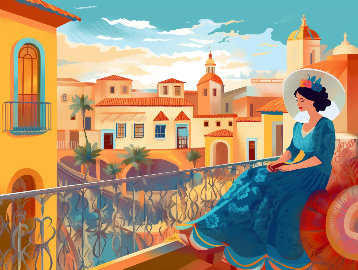 illustration of seville