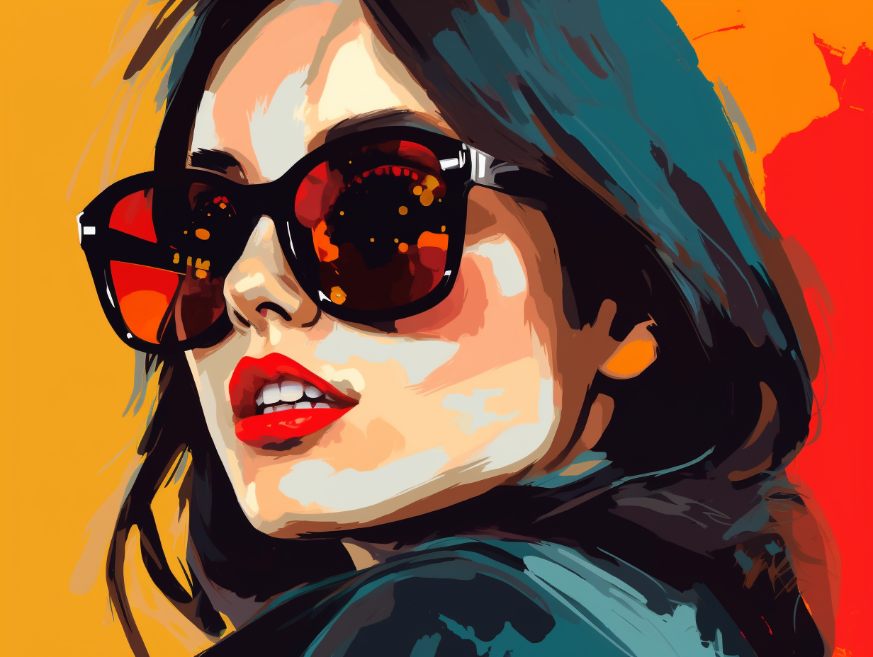 illustration of sunglasses