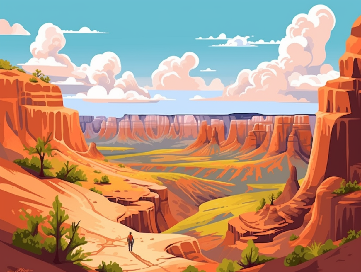 illustration of the-colorado-plateau