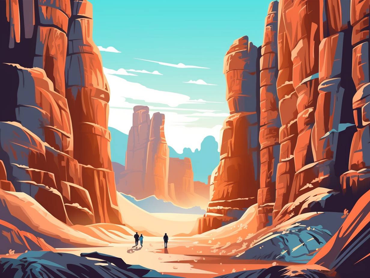 illustration of the-grand-canyon