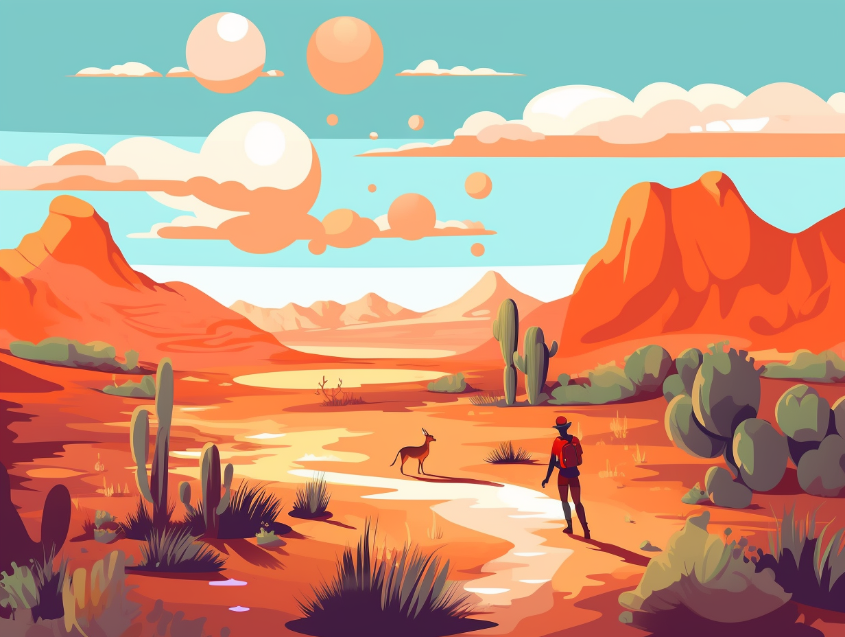 illustration of the-sonoran-desert