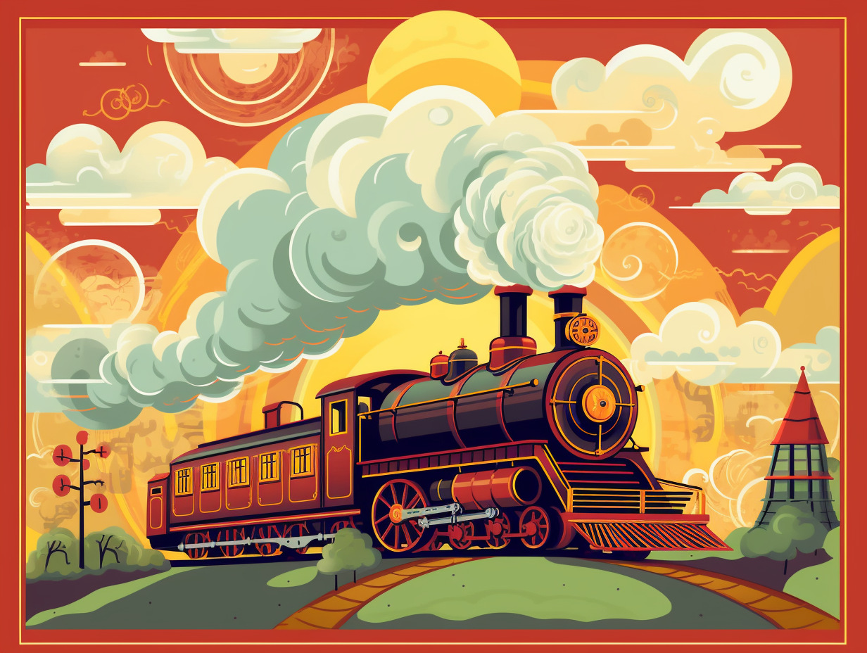 illustration of the-steam-engine