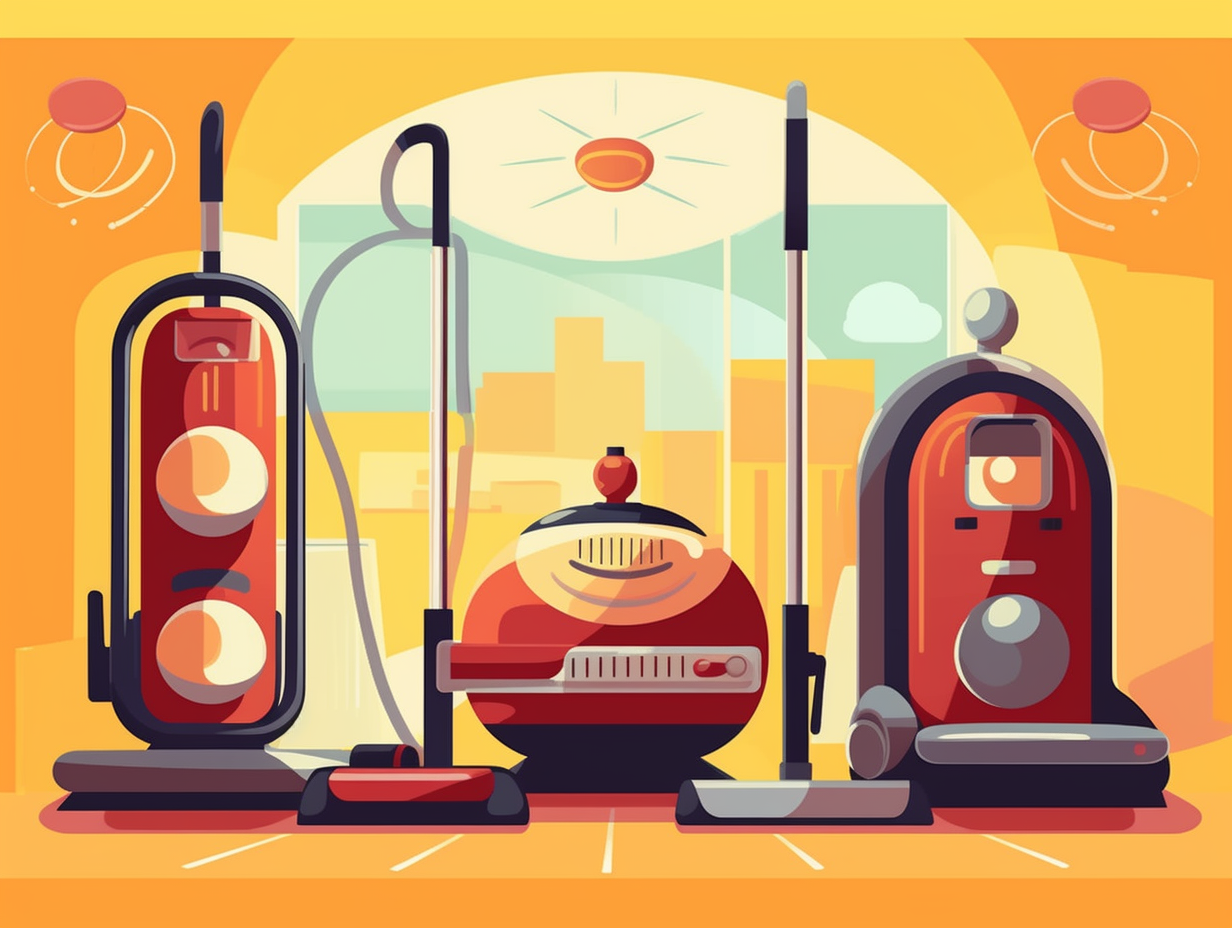 illustration of vacuum-cleaners